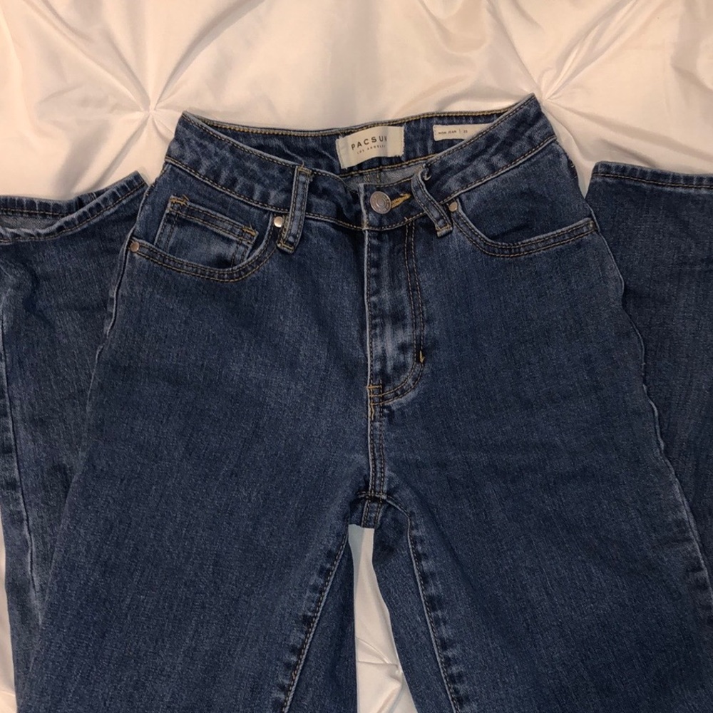 PacSun mom jeans size 23 - dark wash